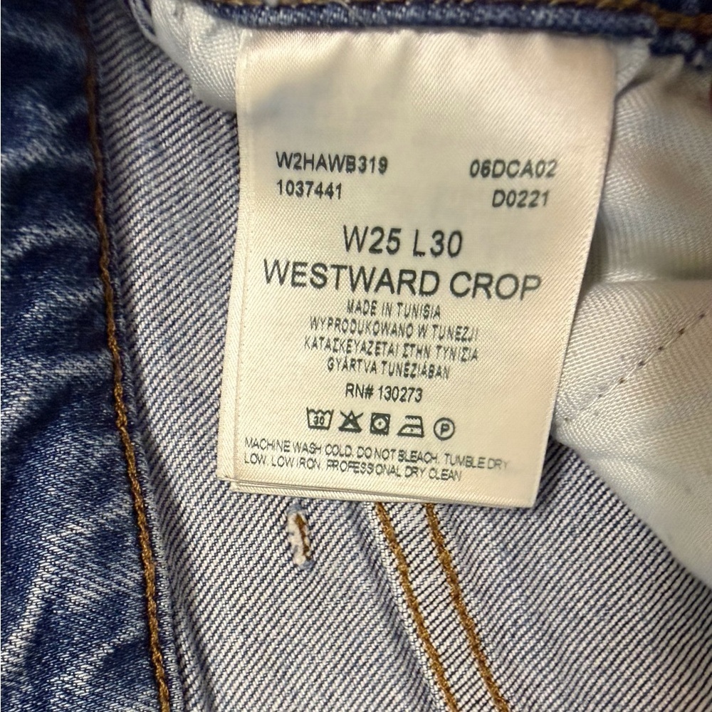 Wrangler Westward high rise bootcut crop - Picture 6 of 6